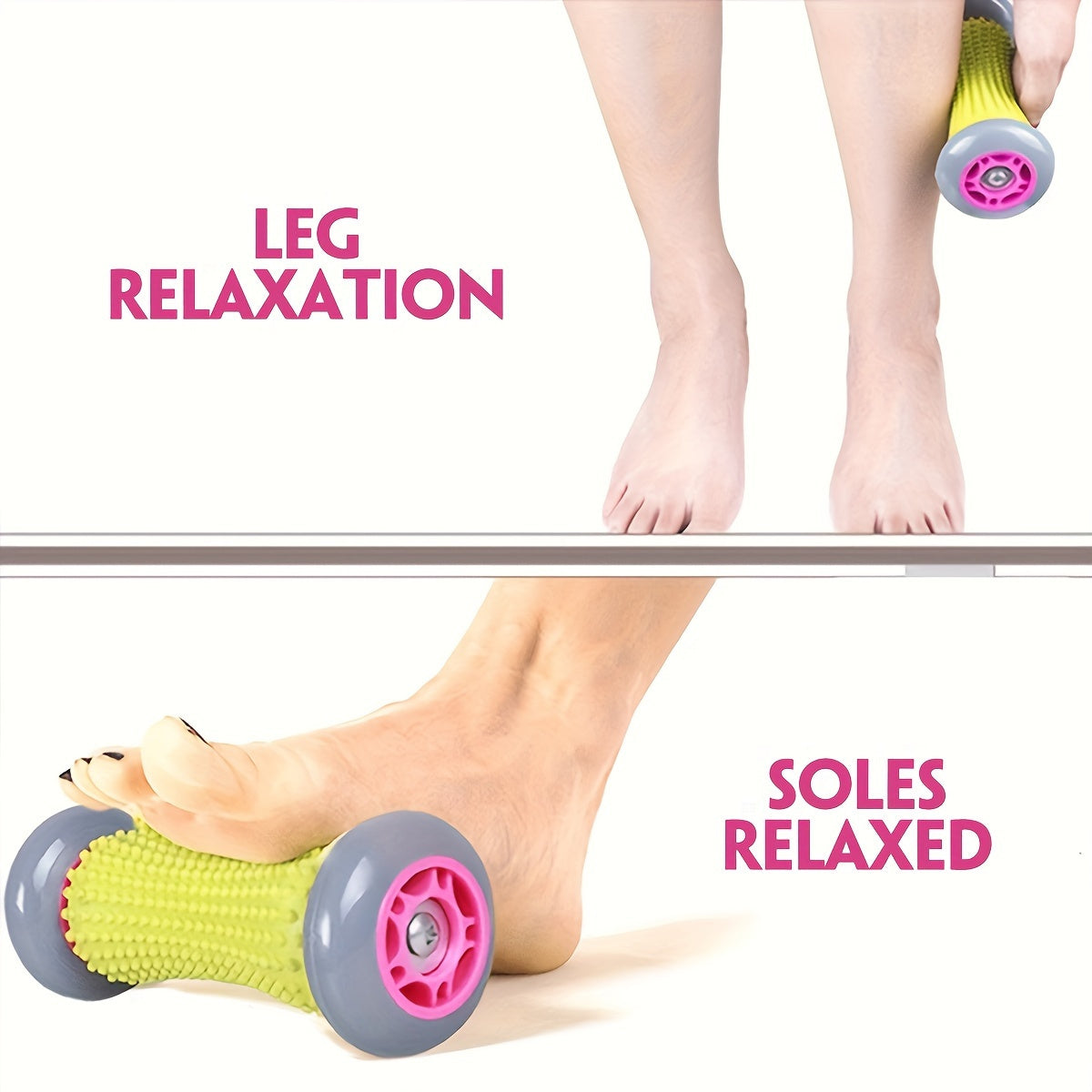 1pc Foot Calf Massage Roller, Yoga Foot Plantar Fascia Stick For Muscle Relaxation