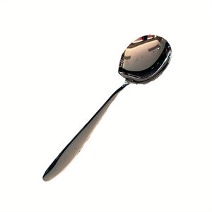 Elegant & Durable Stainless Steel Serving Spoon – Large, Ergonomic Design, Ideal for Buffet, Hotel, and Canteen Use