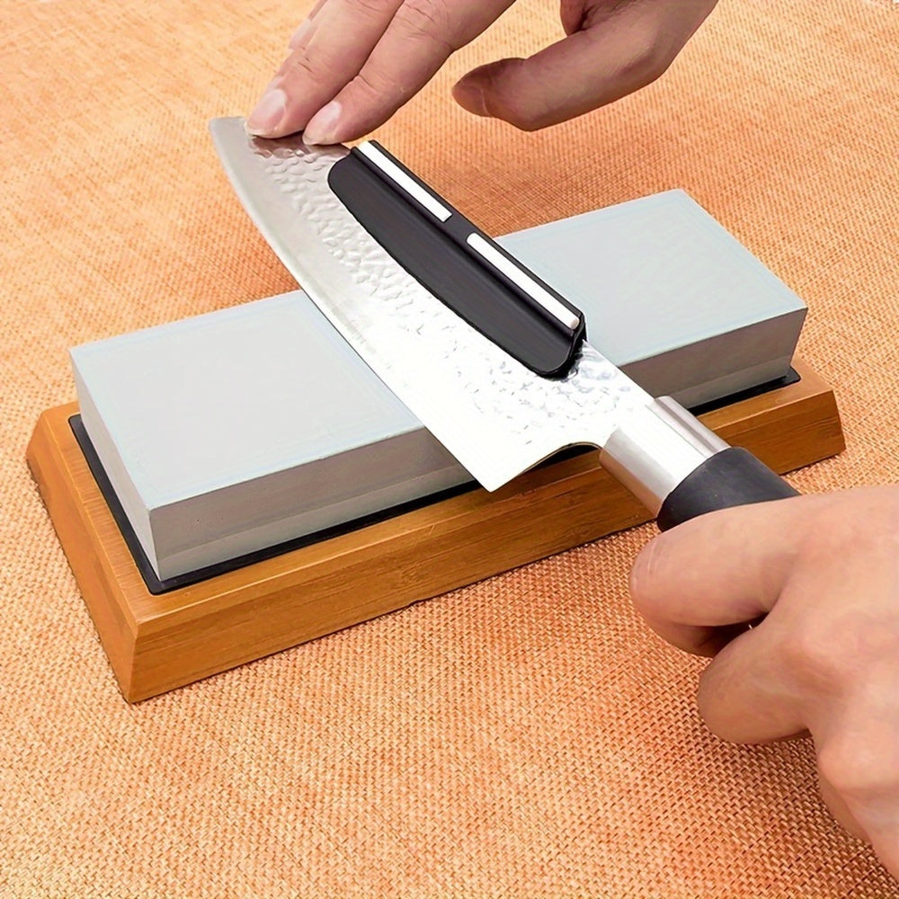 Black Diamond Knife Sharpener with Precision Angle Guide - Durable, Stain & Water-Resistant, Perfect for Dining Essentials