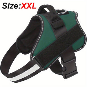 Reflective No-Pull Dog Harness with Breathable Design and Handle