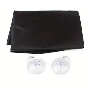 1pc Men's Beard Shaving Apron - Grooming Accessories - with Two Suction Cups, Beard Hair Catcher