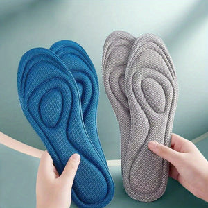 [5D Memory Foam Insole] 5D Memory Foam Insole | Knitted Fabric, Non Fragrant Solid Comfort Pad | Sports Insole, Suitable for Daily Wearing and Active Lifestyle