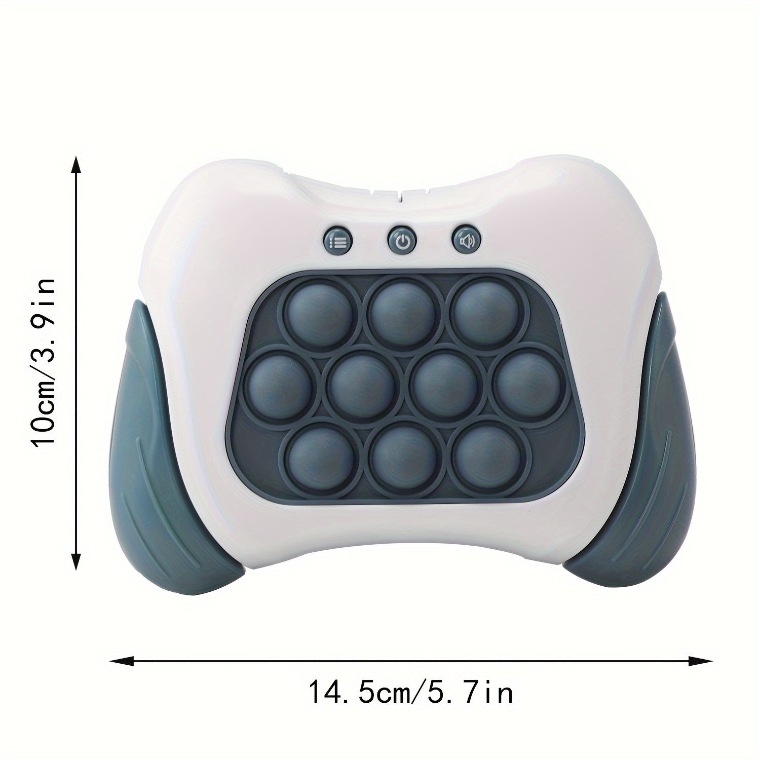 Interactive Pop Fidget Controller Toy with Light-Up Buttons - Multiplayer Game Mode for Enhanced Focus, Memory, and Hand-Eye Coordination - Educational Stress Relief Puzzle