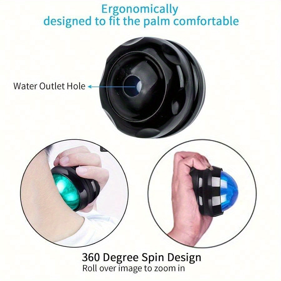 1pc Massage Ball, Self Massage Tool for Muscle Relaxation, Shoulders, Neck, Back, Foot, Body, Deep Tissue, Trigger Point, Muscle Knots, Yoga