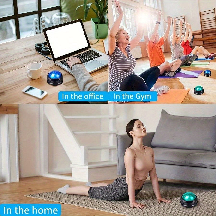 1pc Massage Ball, Self Massage Tool for Muscle Relaxation, Shoulders, Neck, Back, Foot, Body, Deep Tissue, Trigger Point, Muscle Knots, Yoga