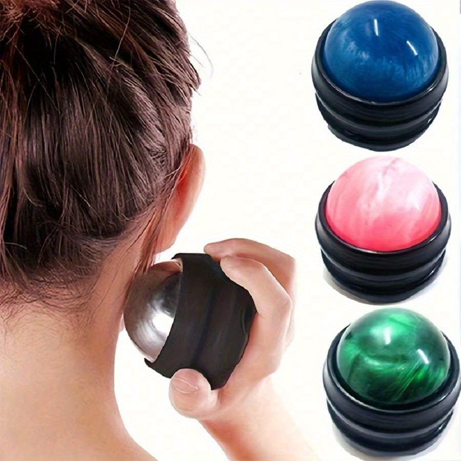 1pc Massage Ball, Self Massage Tool for Muscle Relaxation, Shoulders, Neck, Back, Foot, Body, Deep Tissue, Trigger Point, Muscle Knots, Yoga