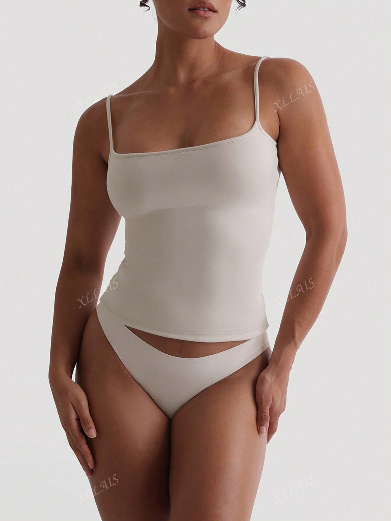 Sexy Backless Women's Camisole Elastic Casual Spaghetti Strap Top Summer Vacation Outfits 2025