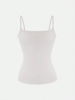 Sexy Backless Women's Camisole Elastic Casual Spaghetti Strap Top Summer Vacation Outfits 2025