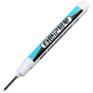 1pc Acrylic White Permanent Paint Pen White Marker Pen Oily Thin Head Express Waterproof And Non-fading