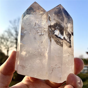 499g High Vibration Natural Crystal With Garden Quartz Soulmate Healing Points