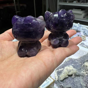 Amethyst Hello Kitty Crystal Hello Kitty