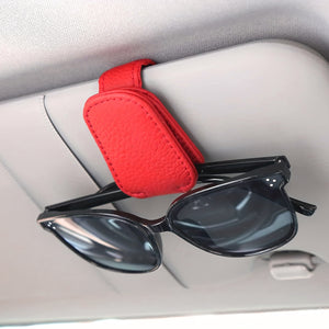 1pc Magnetic Sunglasses Holder for Car Visor - Convenient Car Interior Accessory