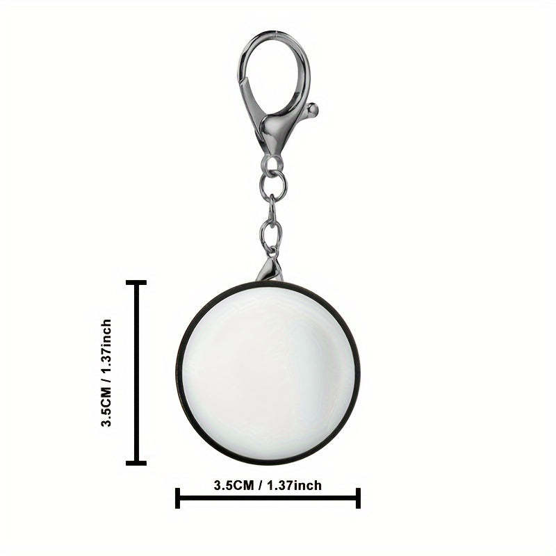 Compact Magnetic Apple Watch Charger with Keychain – Dual USB-C/Lightning Ports, Fast 2-Hour Charging for Series 1-9 & Ultra, Lightweight Aluminum Alloy, Travel-Friendly Design, Multiple Colors Available, Mini Portable Charger