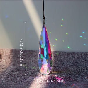 1pc Crystal Pendant Sun Catcher Glass Prism Hanging For Home Decoration Wedding Party Decoration