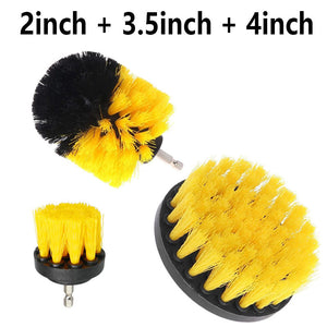 3pcs Drill Brush Set, Power Scrubber Wash Cleaning Brushes Tool Kit, Clean All Purpose Drill Brush For Grout Floor Tub Shower Tile Bathroom