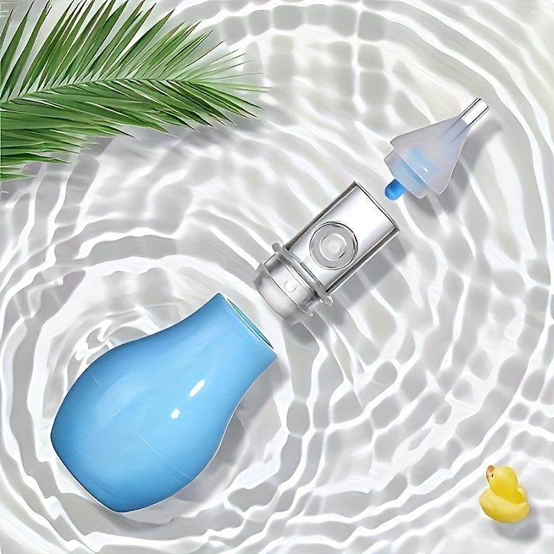 [Gentle Nasal Aspirator] 1pc Gentle Baby Nasal Aspirator | Soft Silicone Nasal Cleaner for Newborns, Easyuse Medical Device, Soft-Touch Material - Baby Essentials for Infants & Toddlers, Infant Health Support