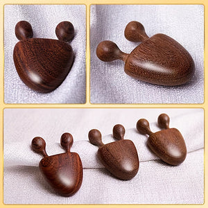 Sandalwood Nose & Face Massager - Eye Relief Tool, Battery-Free, Fragrance-Free