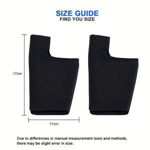 Solid Gel Foot Toe Ice Pack Wrap Big Toe, Toe Ice Packs Gel Hot Cold Compress Thumb Ice Packs, Flexible Reusable Relax Feet Ice Bag (Black), Men And Women Sports Toe Ice Wrap