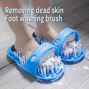 1pc Suction Cup Foot Washing Brush, Foot Scrub Massager Cleaner, Dead Skin Remover for Shower Floor