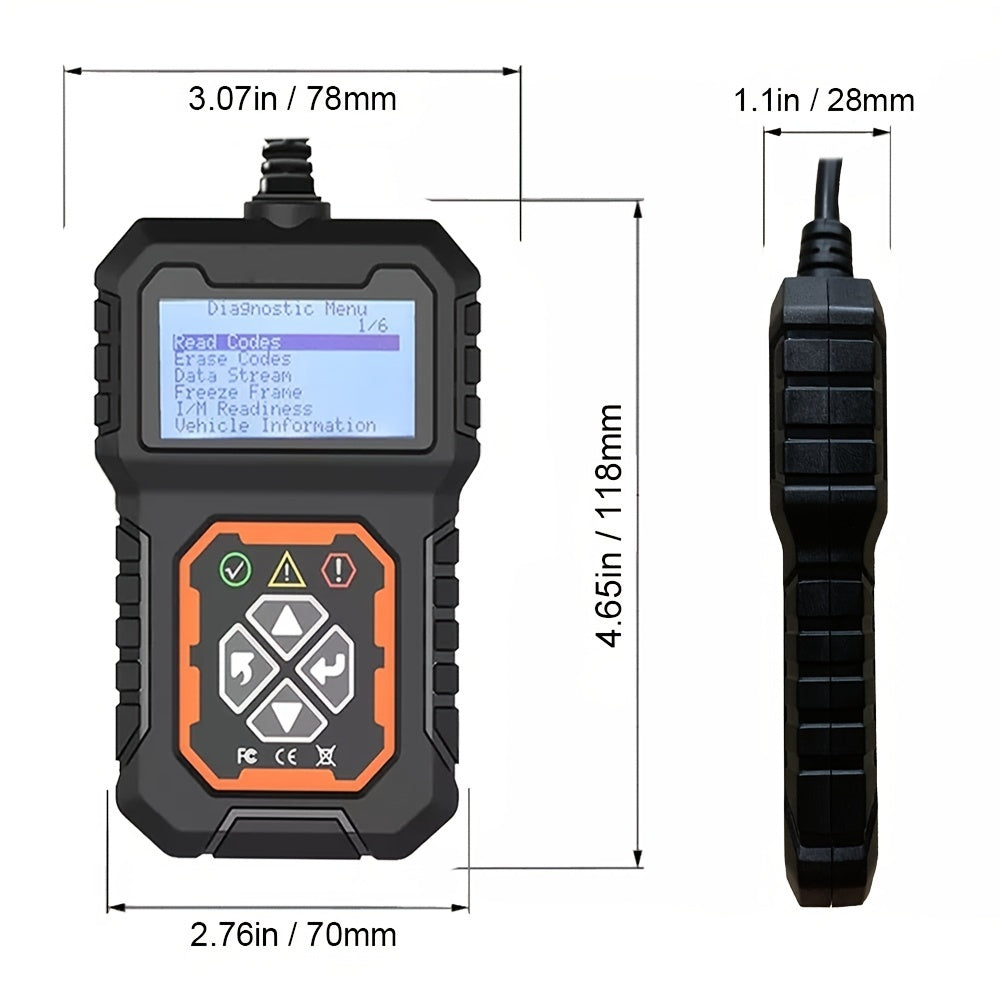 Car Code Reader: Get Instant Diagnosis Of Your Vehicle's Check Engine Light With OBD2 Scanner!