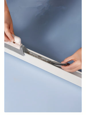 Effortless Cleaning Companion: Easy-Clean Brush for Window Rails, Small Gaps & Countertops - Universal Design, Sparkling Results