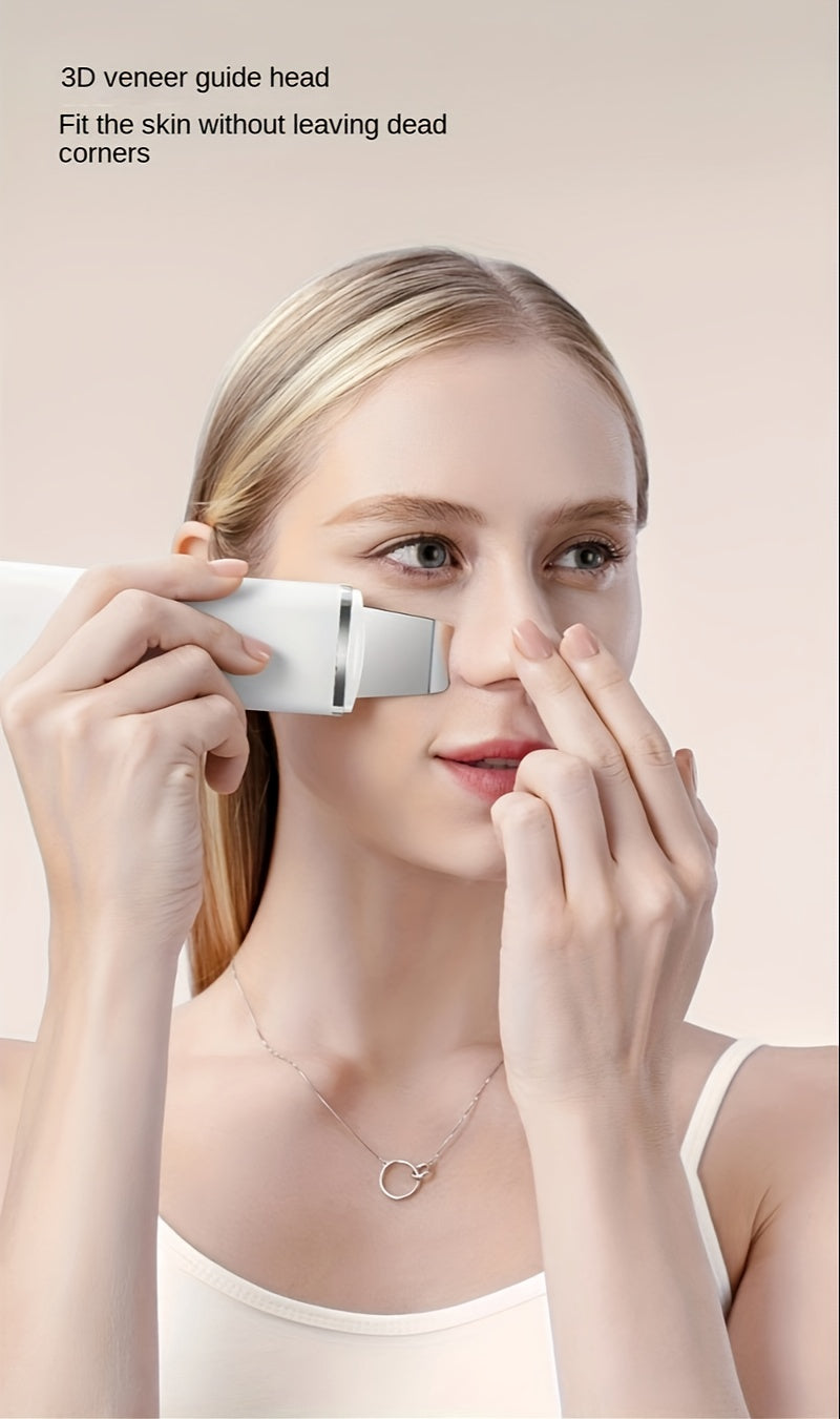 Home Use Facial Pore Cleaner Deep Cleansing Peeling Skin Scrubber Face Spatula, Skin Spatula Cleanser, Skin Spatula for Face, Facial Spatula