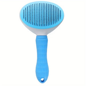 Effortlessly Remove Pet Hair With One-Click Slicker Brush - Perfect For Dogs And Cats