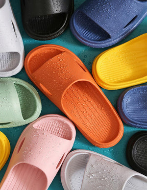 Light Weight Slippers Slides Soft Non-Slip Quick Drying