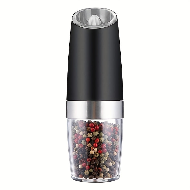 Electric Salt & Pepper Grinder Set with LED Lighting – Adjustable, One-Hand Operation, Modern Design, Ideal for Gifting (1/2pcs, AAA Battery