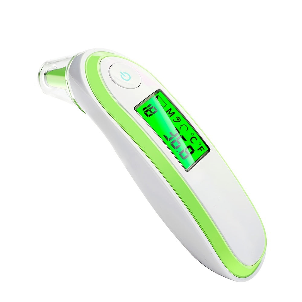 Yongrow Dual-Mode Infrared Thermometer - Forehead & Ear Temperature Readings, Digital Display, Battery Operated (Batteries Not Included) - Available in 5 Colors