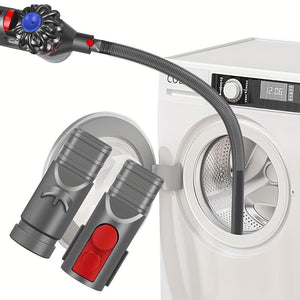 1 Set, Dryer Vent Cleaner Kit Vacuum Hose Attachment For Dyson V15 V12 V11 V10 V8 V7 V6 Vacuum Cleaners, Lint Remover, Dryer Lint Vacuum Att