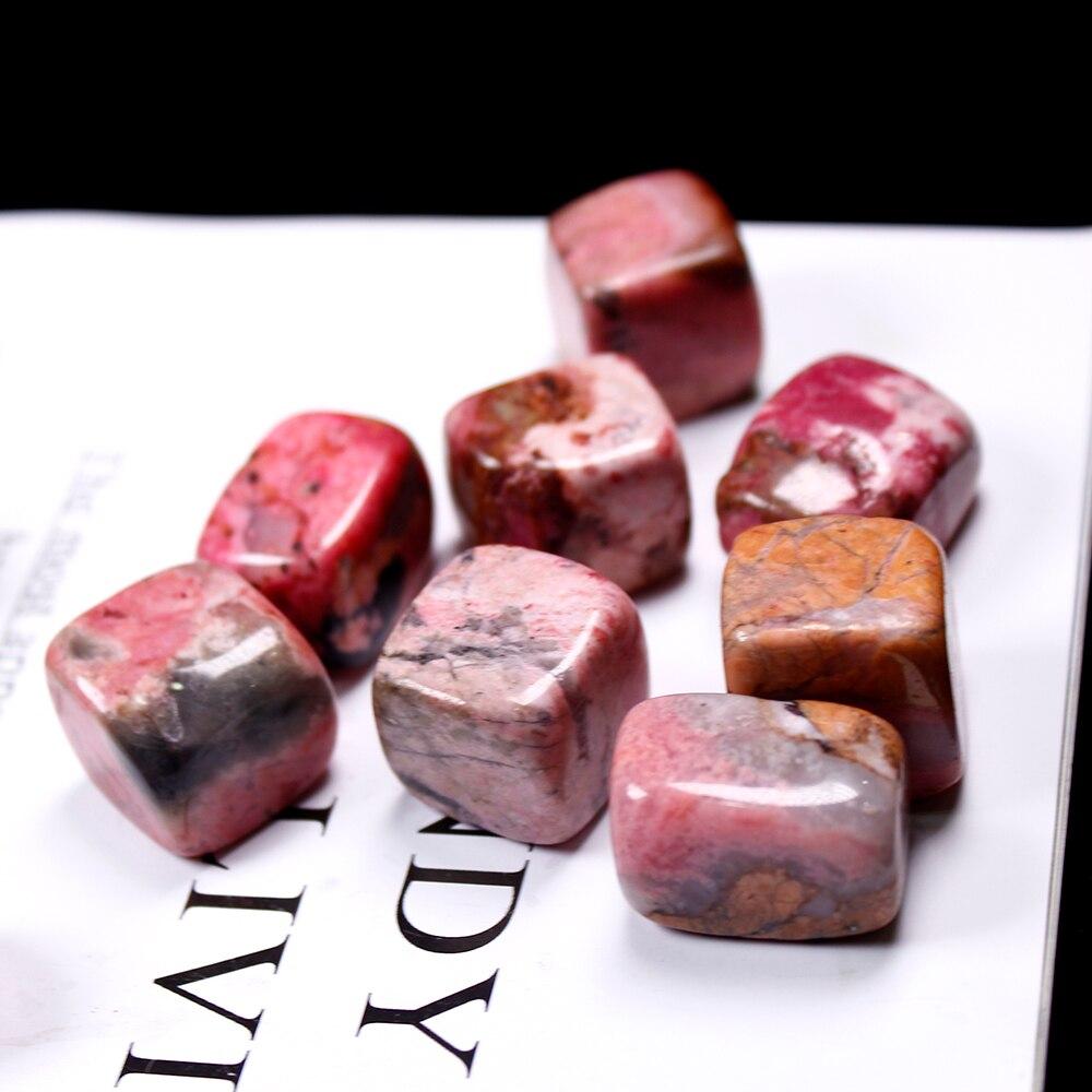 50g/bag Natural crystal stone Rhodochrosite Crystal macadam large particle polished macadam