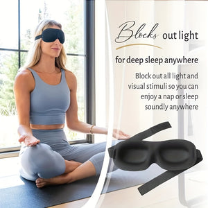 3D Three-dimensional Eye Mask For Outdoor Travel Sleeping