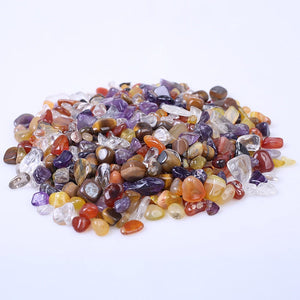 200g Quartz Crystal Bulk Natural Mixed Gemstones Healing Tumbled Stone