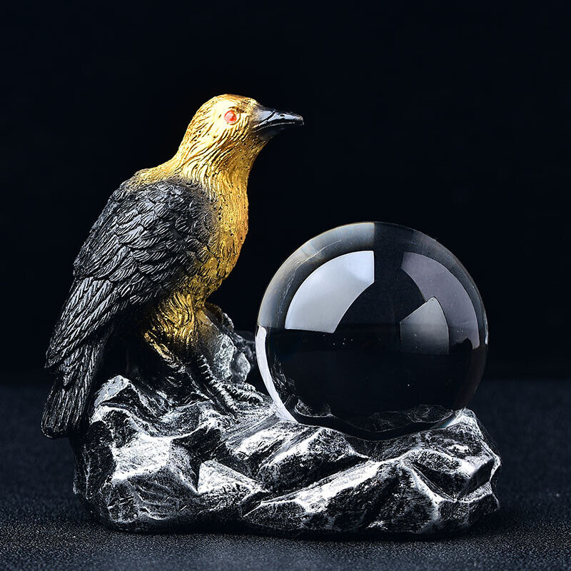 Crow Design Crystal Ball Stand Sphere Stand Crystal Ball Globe Holder Decor