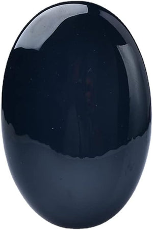 Amethyst Palm Stone Obsidian Worry Stone Tiger Eye Massage Relaxation Gemstone Rose Quartz Oval Therapy Healing Soap Shaped Chakra Smooth Meditation Rock (Malachite Man-Made)