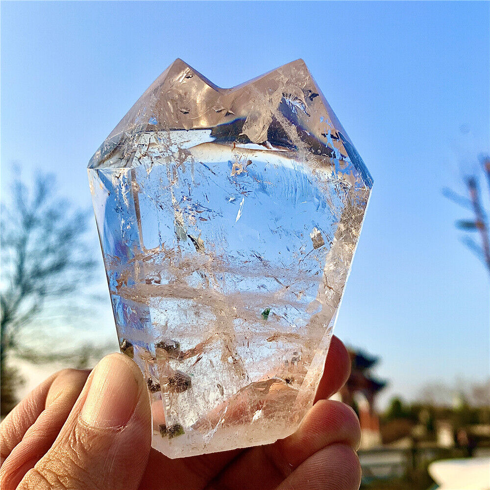 262g High Vibration Natural Crystal With Garden Quartz Soulmate Healing Specimen