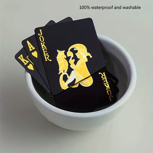 Waterproof Playing Cards, Plastic Playing Cards, Deck Of Cards, Gift Poker Cards Christmas, Halloween, Thanksgiving  Gift