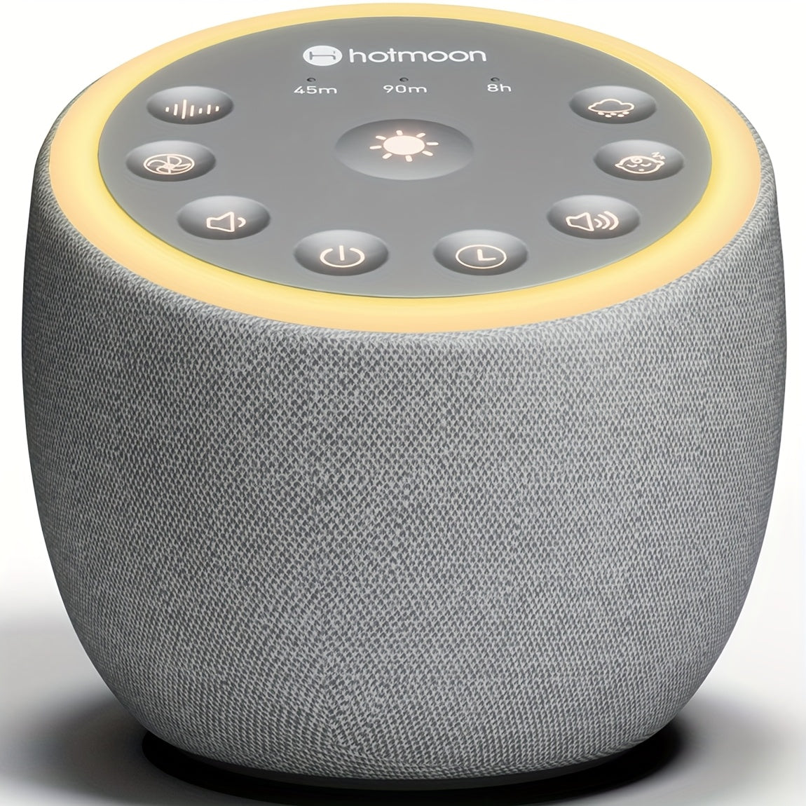 40 Soothing Sounds Cocoon Plus USB White Noise Machine - 32-Level Adjustable Volume, 8-Color Night Light, 4 Timers, Memory Function - Sleek Design, Plug-In, Sound Tool for Sleep, Yoga, Meditation
