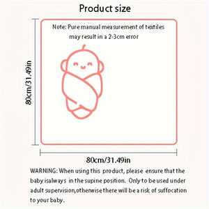 [2pcs Baby Bath Towels] 2pcs Cute Animal Face Baby Bath Towels, Coral Fleece Cape Style, Polyester, 80cm/80cm, Absorbent Large Size for Newborns, Infants, Toddlers, Youngsters