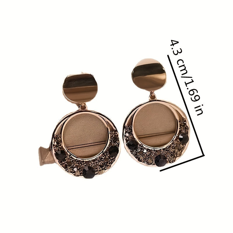 New Design,Round Hollow Earrings, Fashion Earrings, Earrings For Men, Alloy Earrings