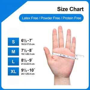 1000pcs/500pcs/100pcs Anti-slip Nitrile Gloves, Suitable for Aquarium Cleaning & Pet Care, Cost-Effective (S, M, L, XL)