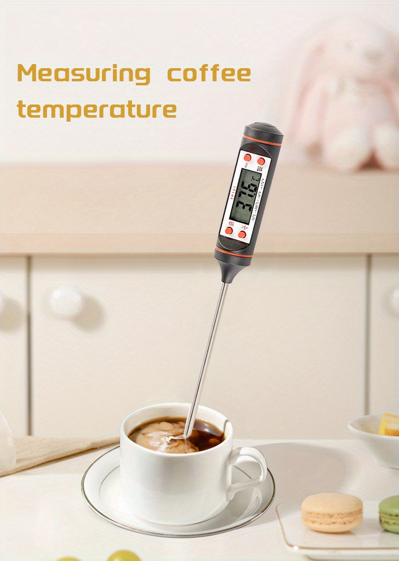 Kitchen Oil Thermometer BBQ Baking Temperature Measurement Electronic Food Thermometer Liquid Temperature Pen