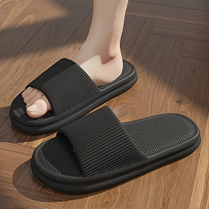 [Anti-slip Slippers] Anti-slip EVA Women's Thick Sole Slippers | Women's Casual Slip-on for Beach and Indoor/Outdoor Use