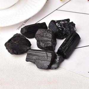 Natural Black Tourmaline Tourmaline Repair Ore Can Be Used for Home Decoration DIY Gift cokkection free shipping