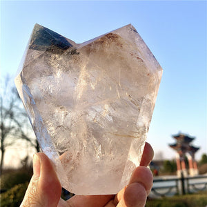 592g High Vibration Natural Crystal with Garden Quartz Soulmate Healing Points