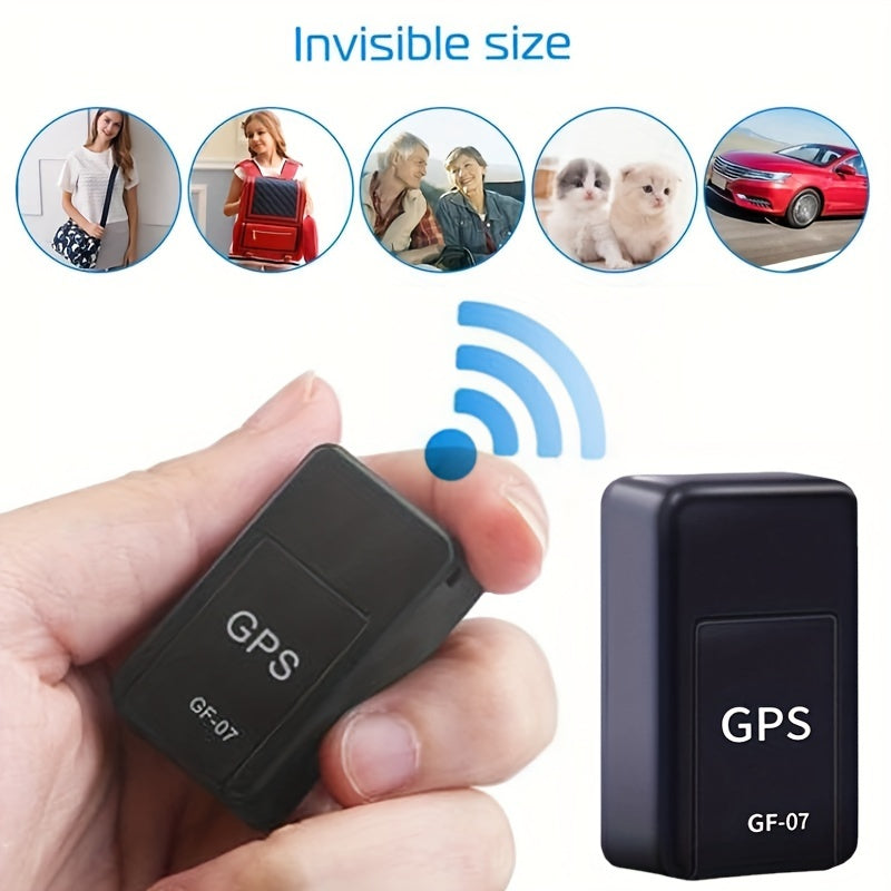 Compact Magnetic GPS Tracker – Versatile, Rechargeable, Real-Time Anti-Theft Vehicle Locator with Long-Lasting Battery