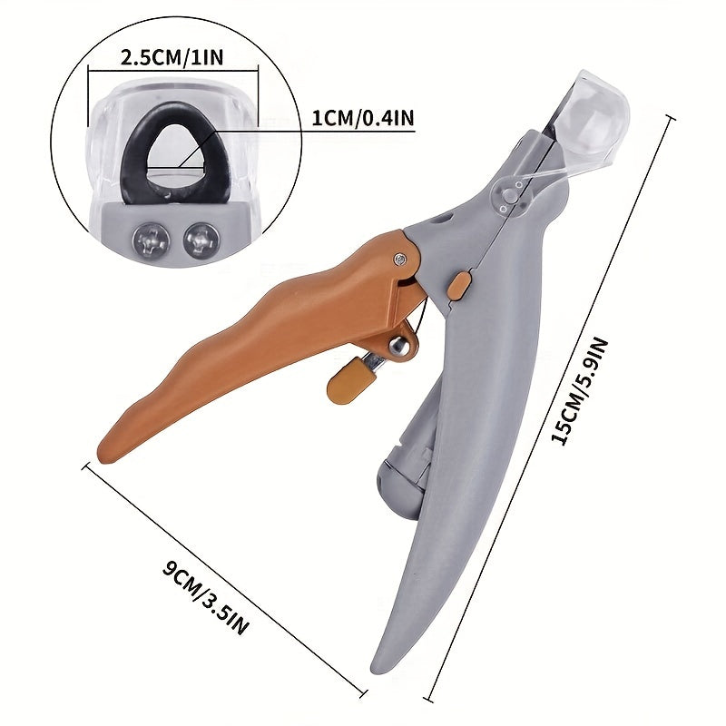 1pc LED Pet Nail Grinder For Easy And Safe Dog And Cat Paw Grooming