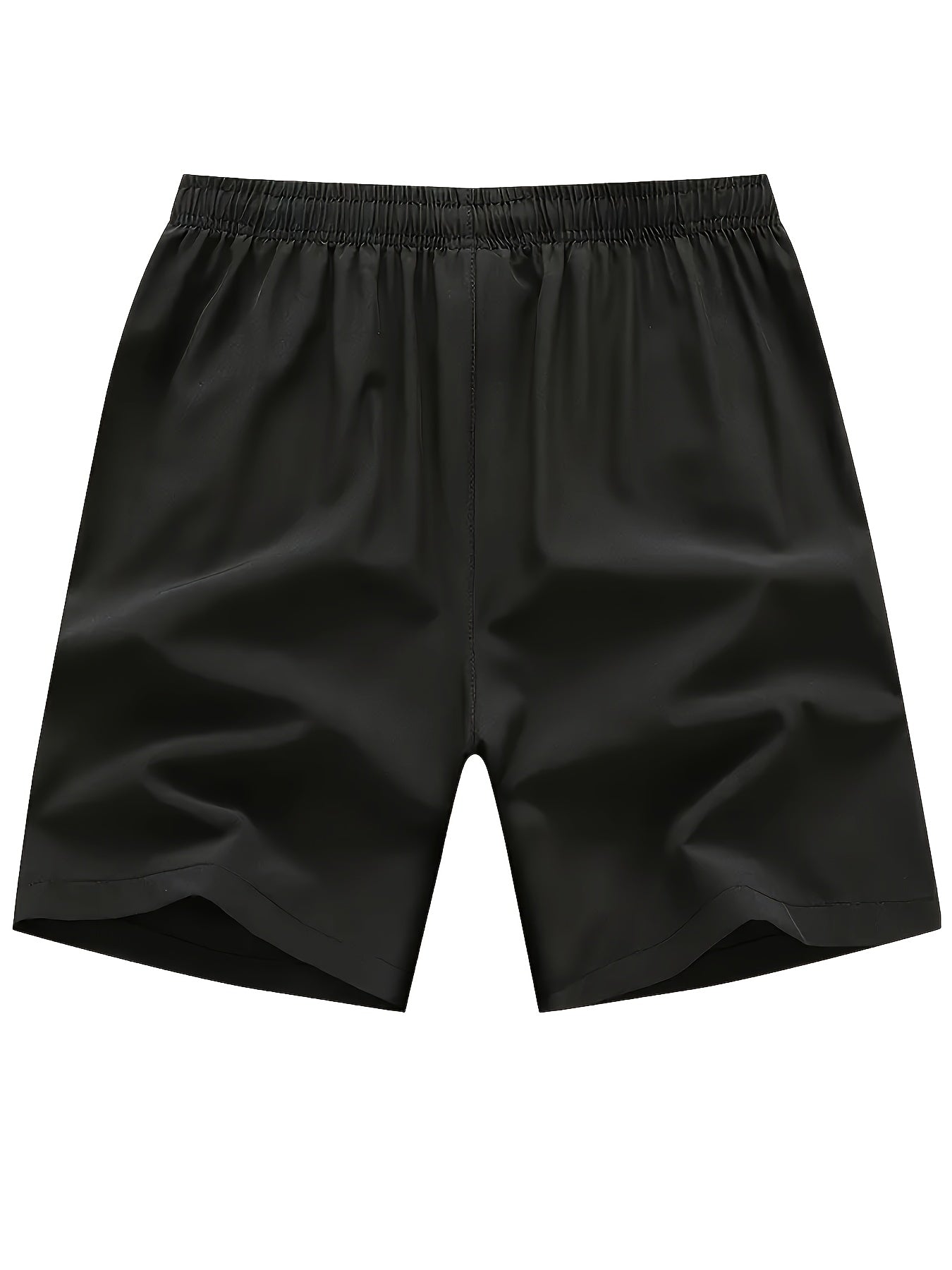 3pcs Men's Quick-Dry Drawstring Shorts with Zipper Pockets - Breathable & Sweat-Wicking, Ideal for Gym, Training, Cycling, Hiking & Swimming - Comfortable Stretch Fabric, Lightweight for Summer Activities