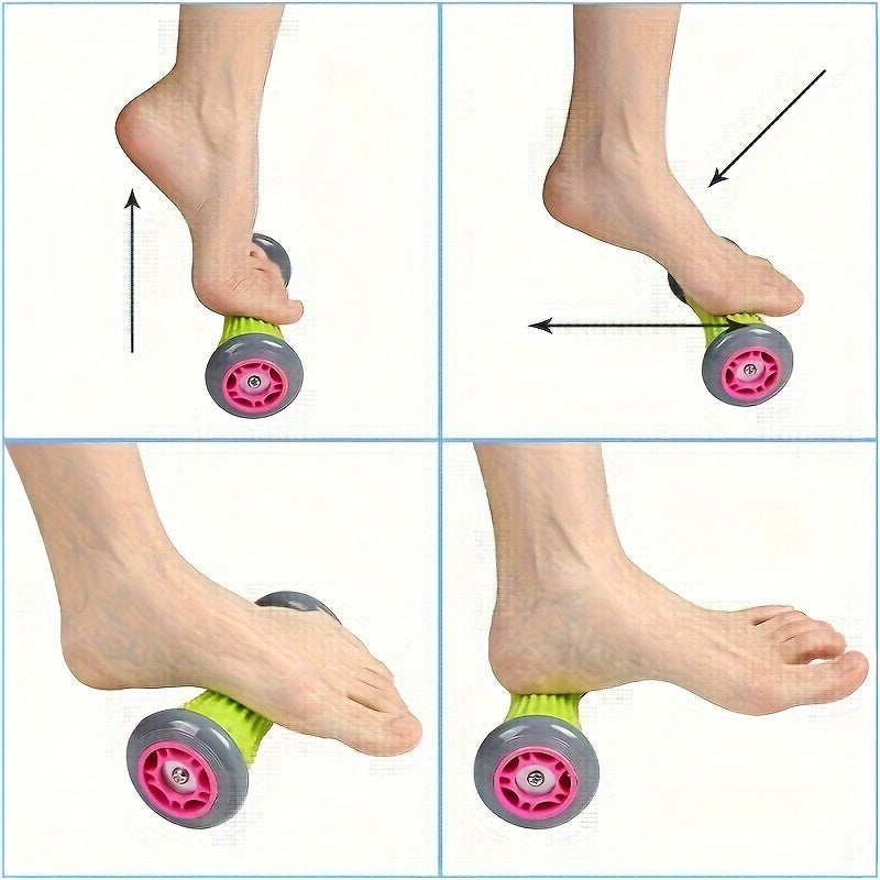 Deep Tissue Foot Massager Roller - Relieves & Arch, Alleviation, Ideal for Feet, Legs & Hands